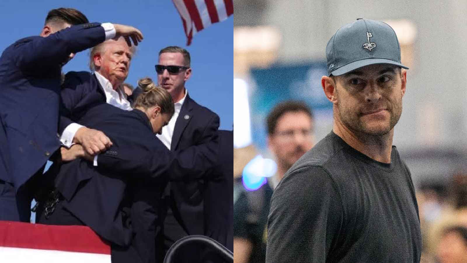 “Don’t do this,” Andy Roddick reacts to people guessing Donald Trump’s assassination attempt was a “staged act”