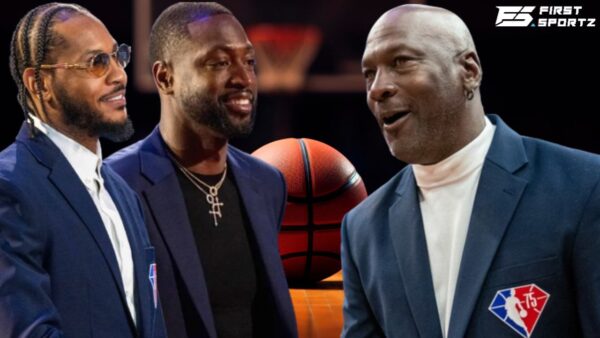 Dwyane Wade and Carmelo Anthony reveal Michael Jordan's competitive side of trash talking at NBA Top 75 ceremony