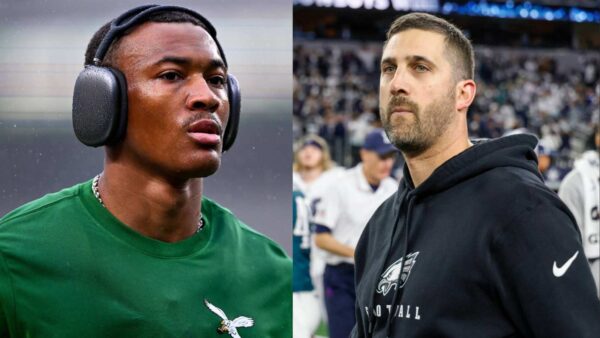 'Pissed off' DeVonta Smith has blunt response to Philly media's agenda over Nick Sirianni and Jalen Hurts' relationship