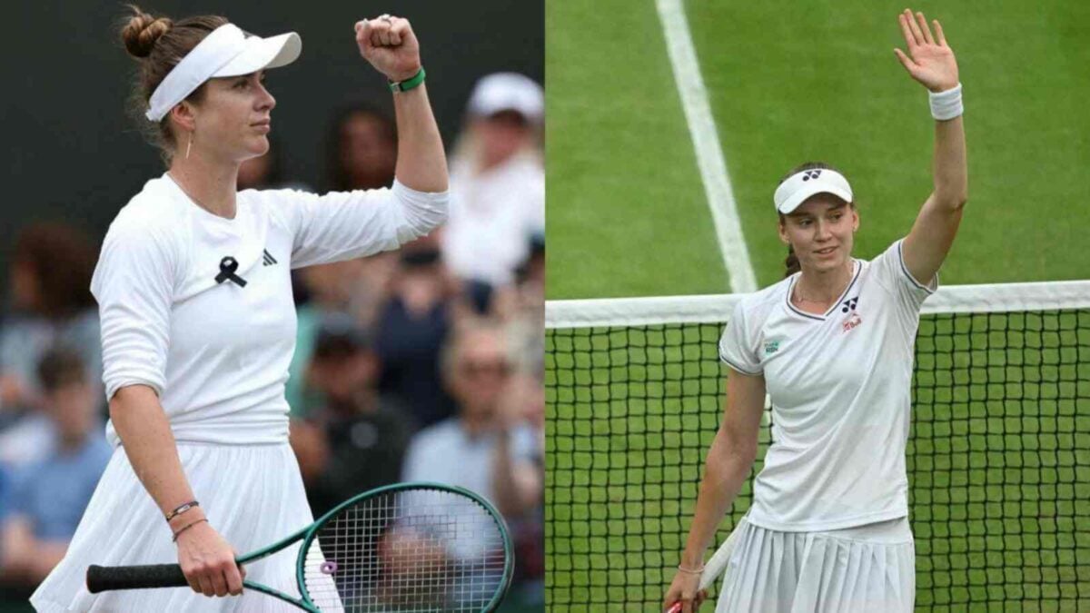 Elina Svitolina Elena Rybakina Wimbledon