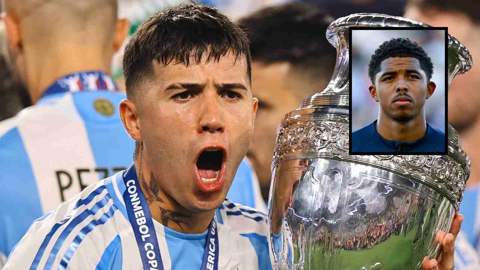 “Uninhibited racism” Wesley Fofana posts bold response to Chelsea teammate Enzo Fernandez singing ‘racist’ chants amidst Argentina’s trophy celebrations