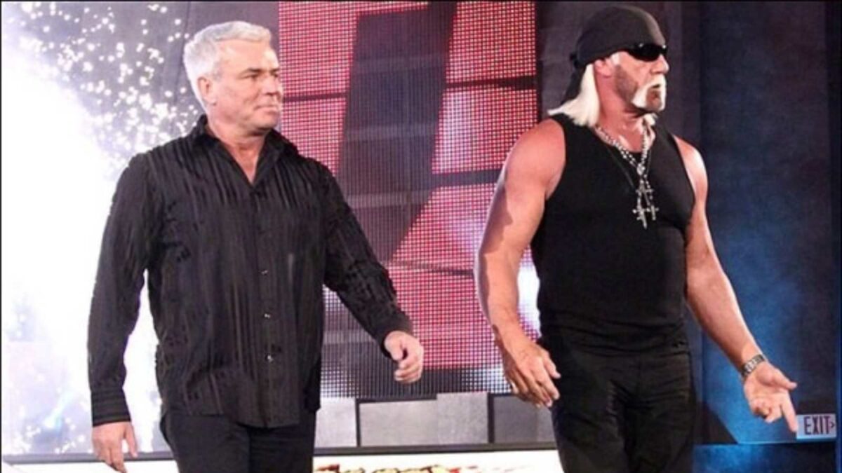 Eric Bischoff and Hulk Hogan