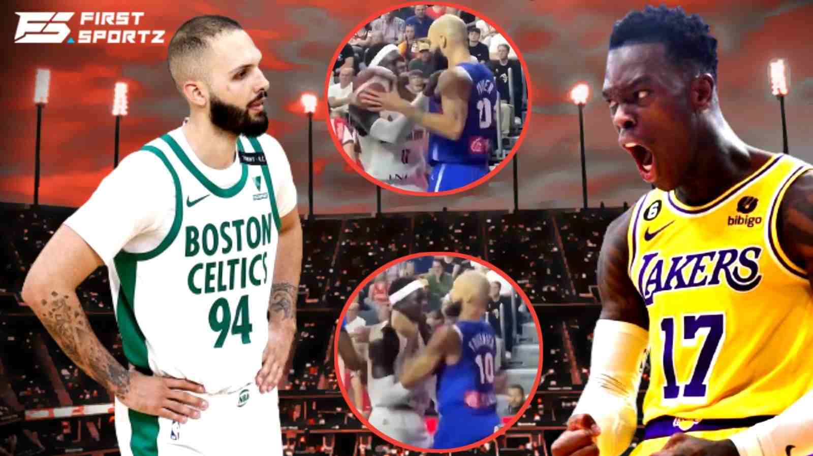 Ex-Celtics and Lakers stars get into WILD altercation ahead of Olympics finals