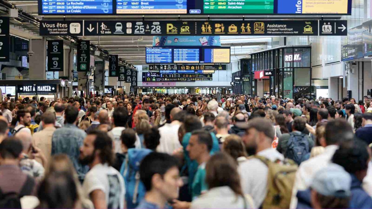 France high-speed train lines disrupted