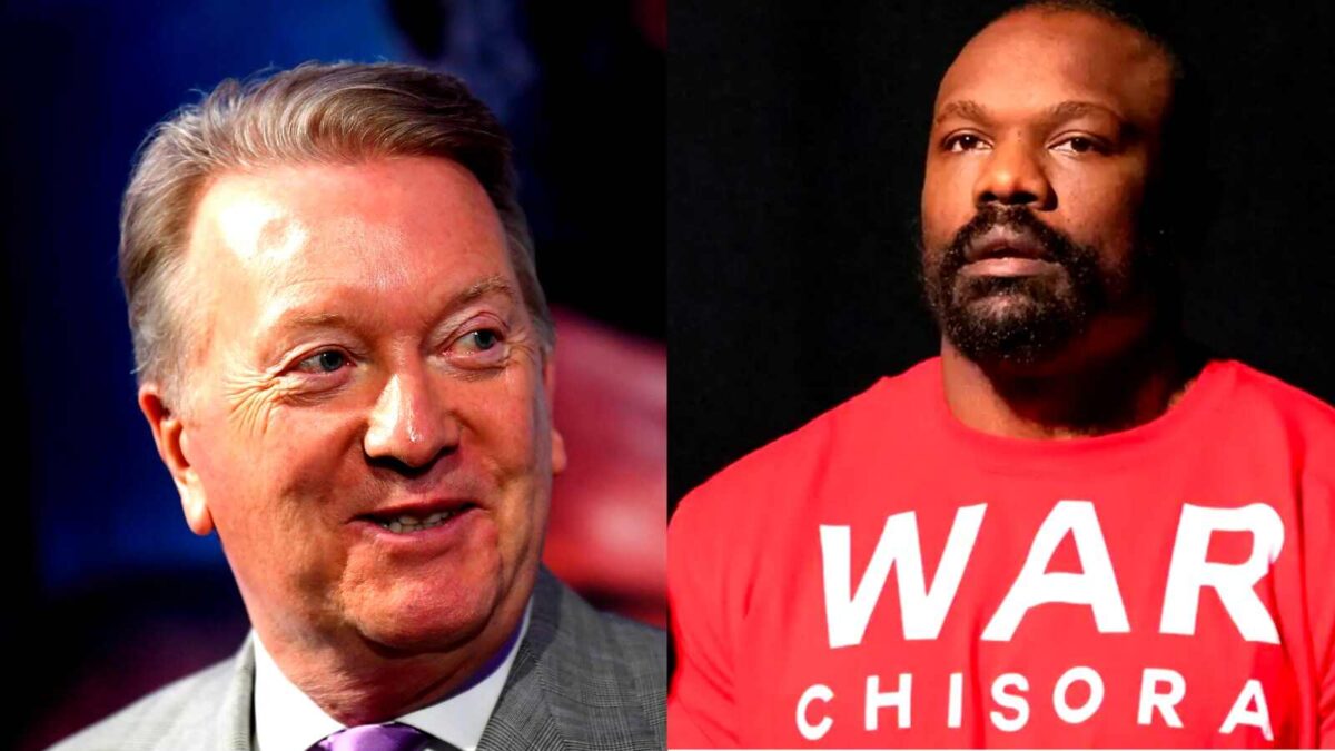 Frank Warren sides with Derek Chisora before Joe Joyce showdown