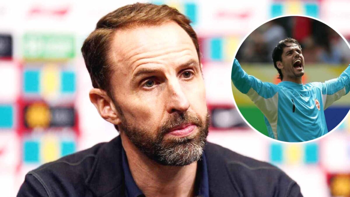 Gareth Southgate & Pascal Zuberbuhler