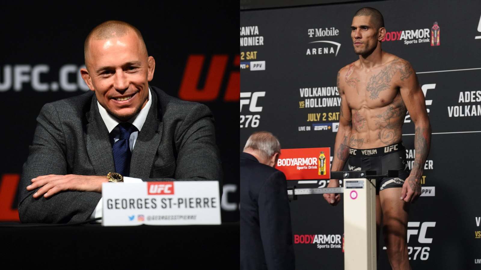 Georges St-Pierre still has doubts against Alex Pereira success against top-level wrestlers