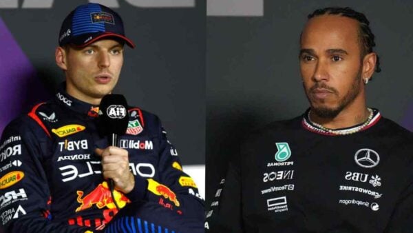 Max Verstappen, Lewis Hamilton (via IMAGO)