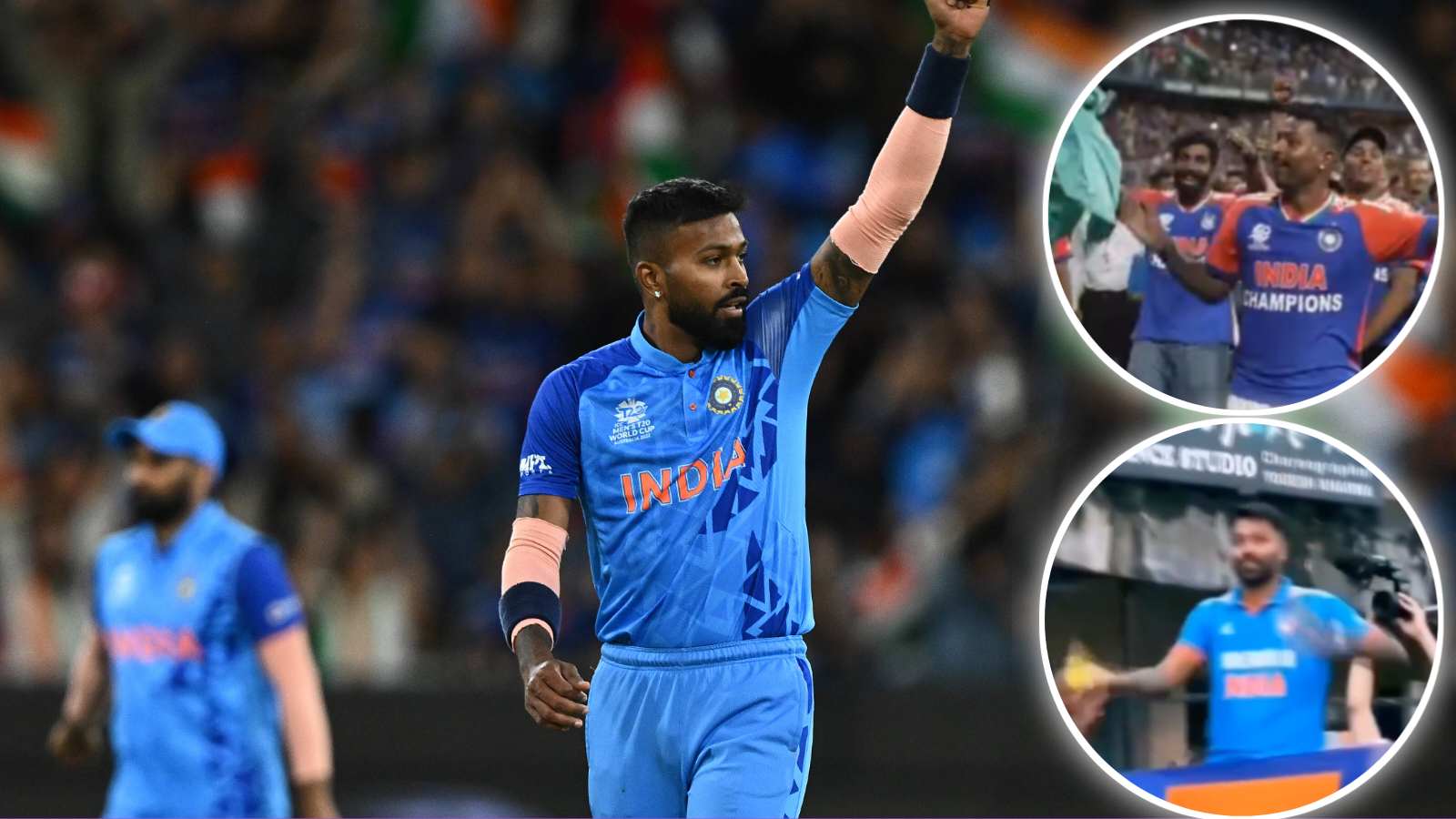 WATCH: Hardik Pandya displays great reflexes to catch a tennis ball thrown at him