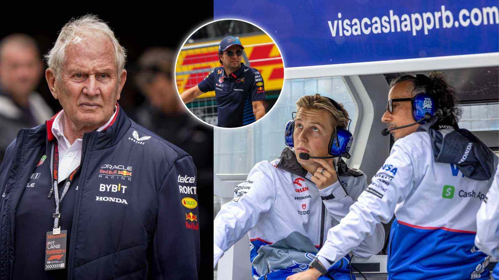 Helmut Marko claims Liam Lawson is at the ‘top of the list’ for Red Bull to replace Sergio Perez’ in 2025