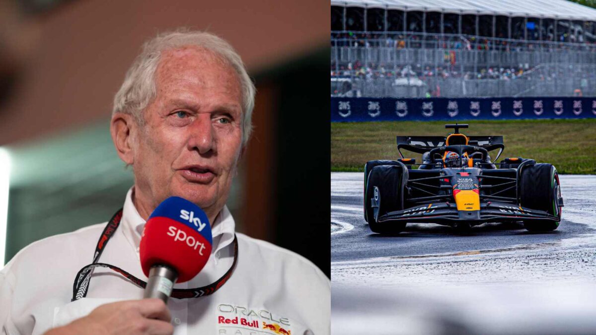 Helmut Marko y el RB20