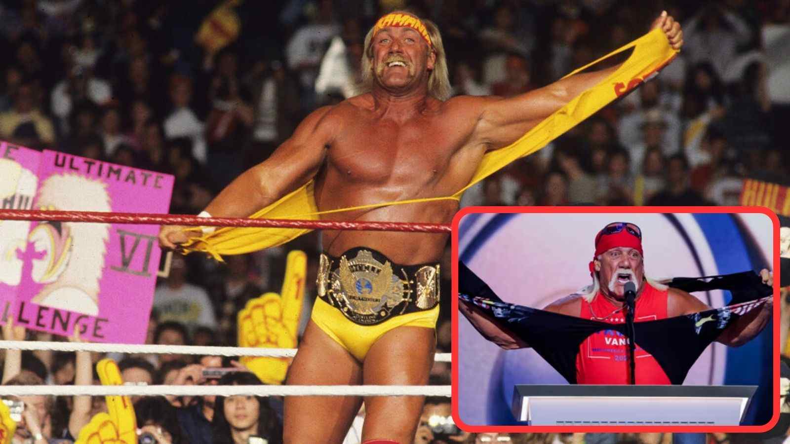 WATCH: Hulk Hogan RIPS shirt off for Donald Trump at Republican National Convention