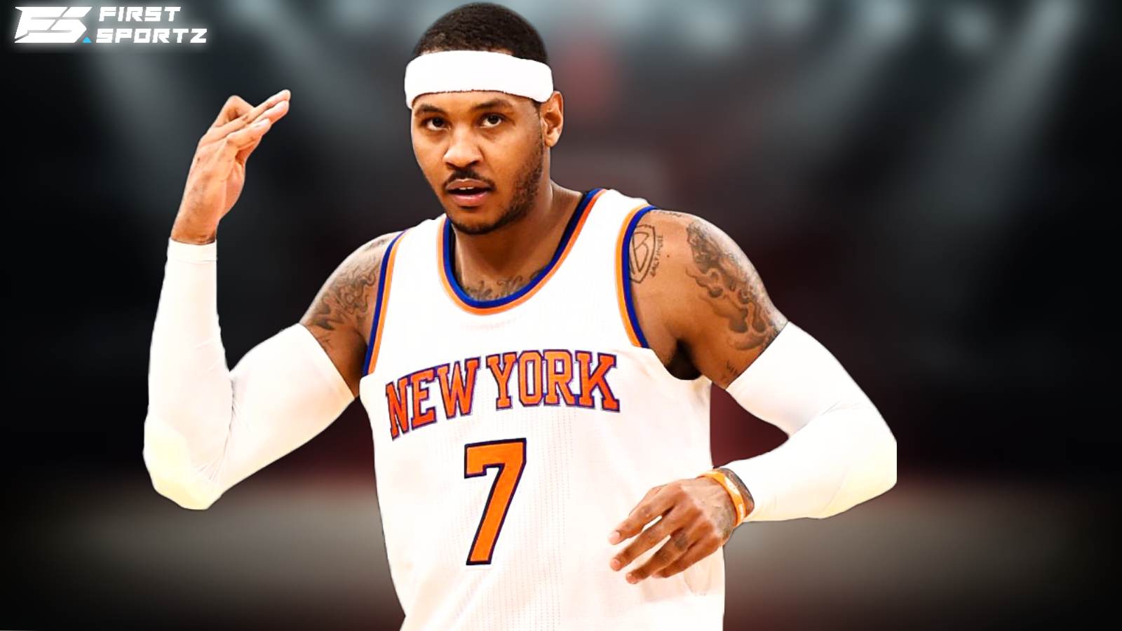 Carmelo Anthony BAFFLED as son picks Bronny and LeBron James as better ...