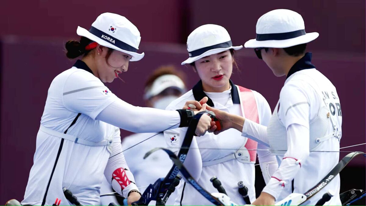 South Korea womens archery