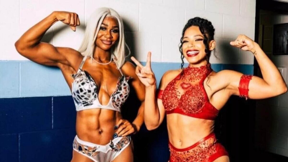 Jade Cargill and Bianca Belair