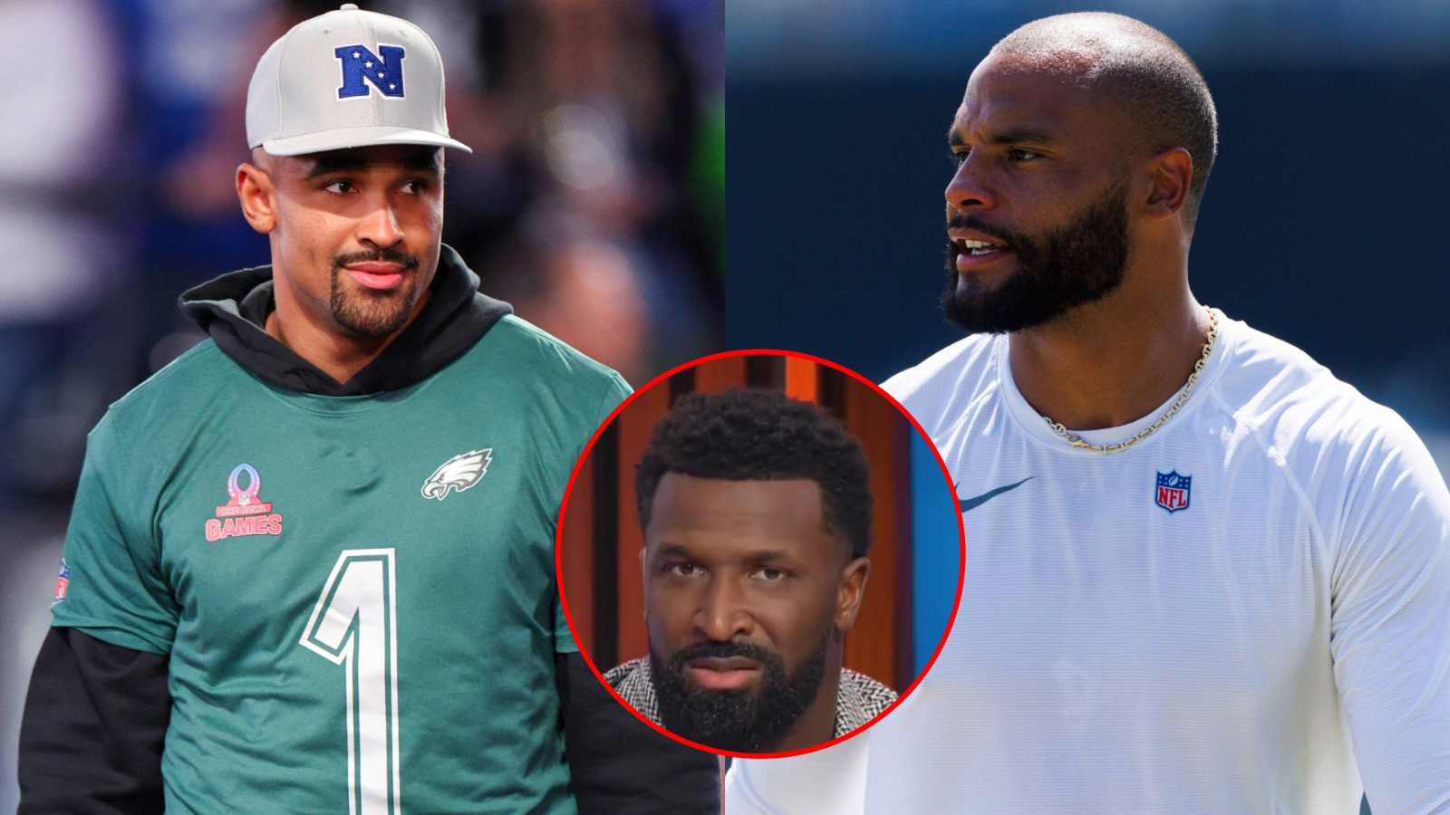 Aaron Rodgers’ ex-teammate James Jones claims there’s nothing Jalen Hurts does better than Dak Prescott except one thing