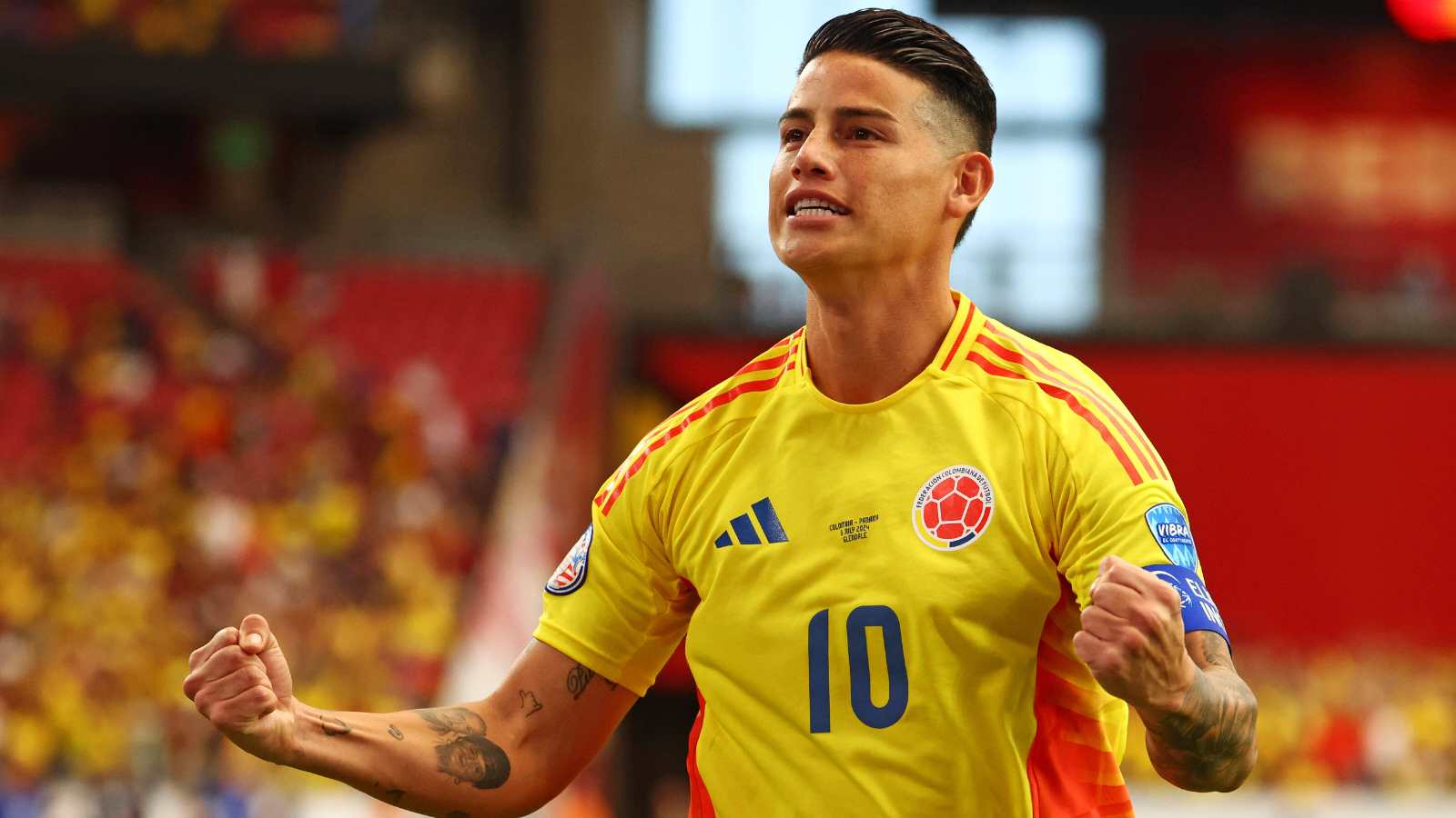 James Rodriguez wins POTM for the fourth consecutive time as Colombia make to the semifinals of Copa America