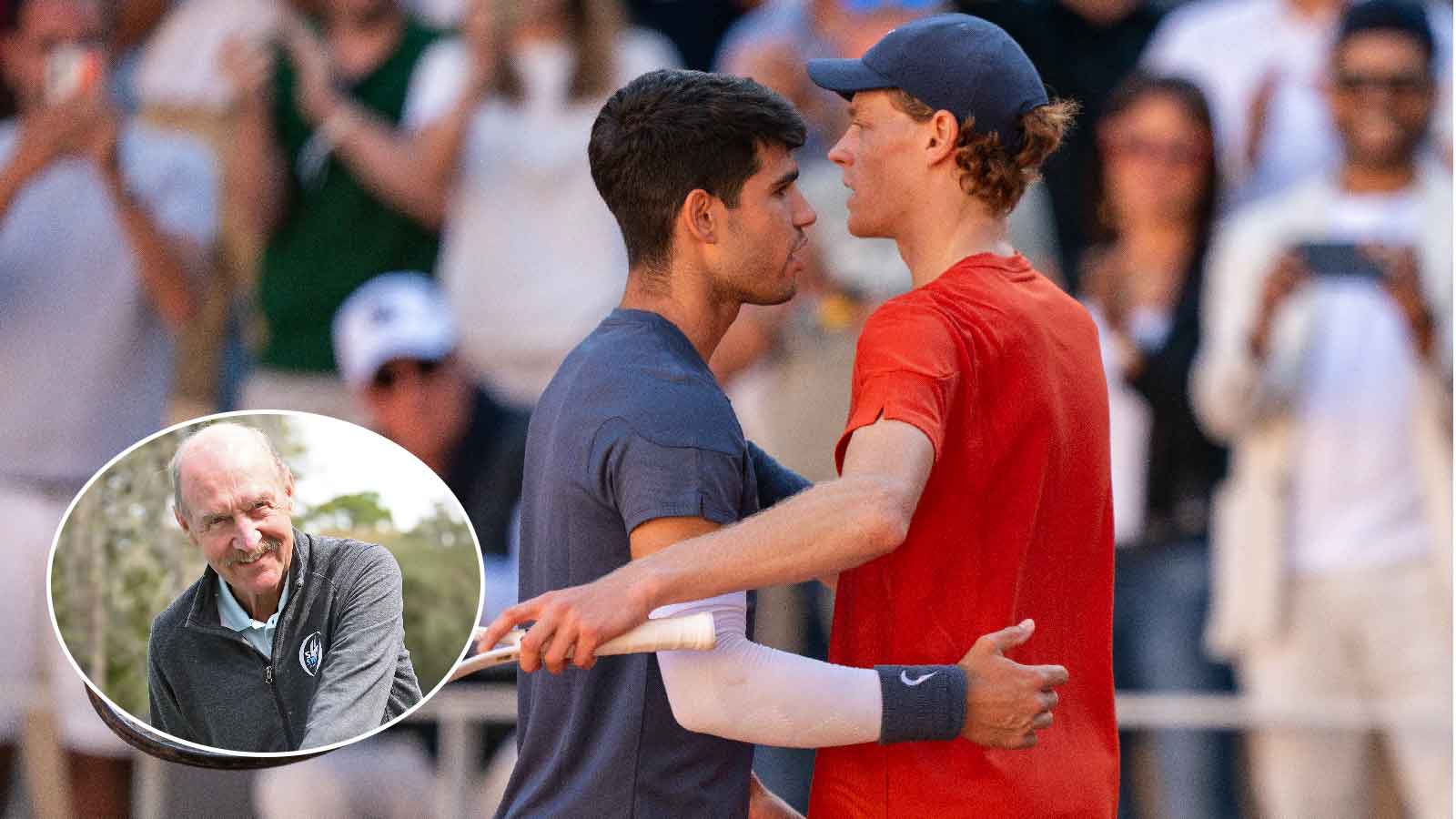 American legend Stan Smith identifies Carlos Alcaraz and Jannik Sinner as “present and future of tennis”