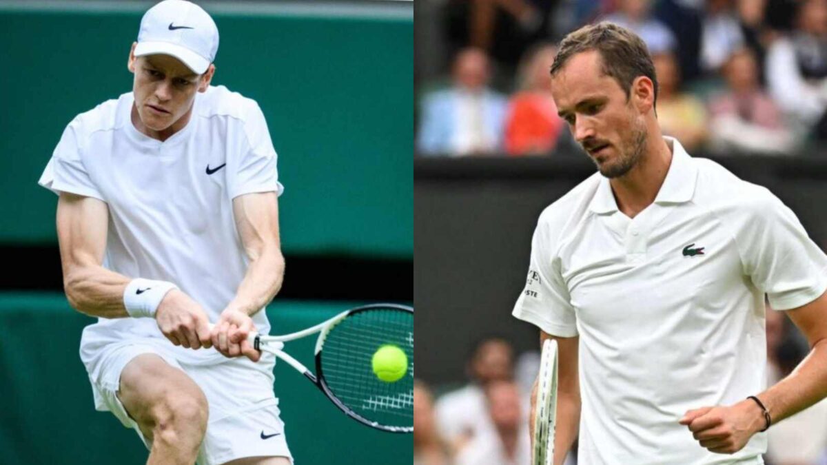 Jannik Sinner Daniil Medvedev Wimbledon