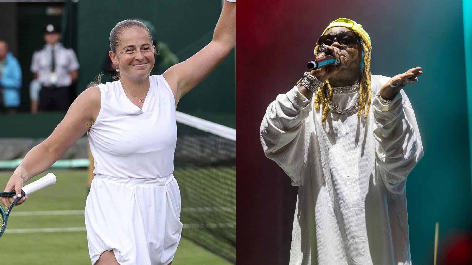 Lil Waye blown away by Jelena Ostapenko’s performance at 2024 Wimbledon as American rapper calls her “a joy to watch”