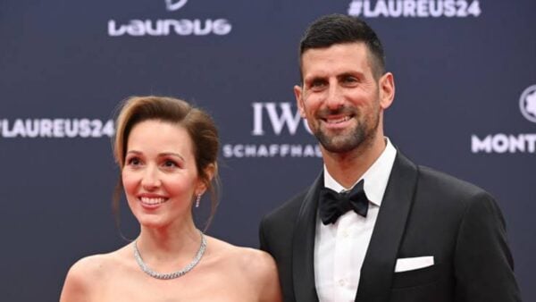 Jelena and Novak Djokovic