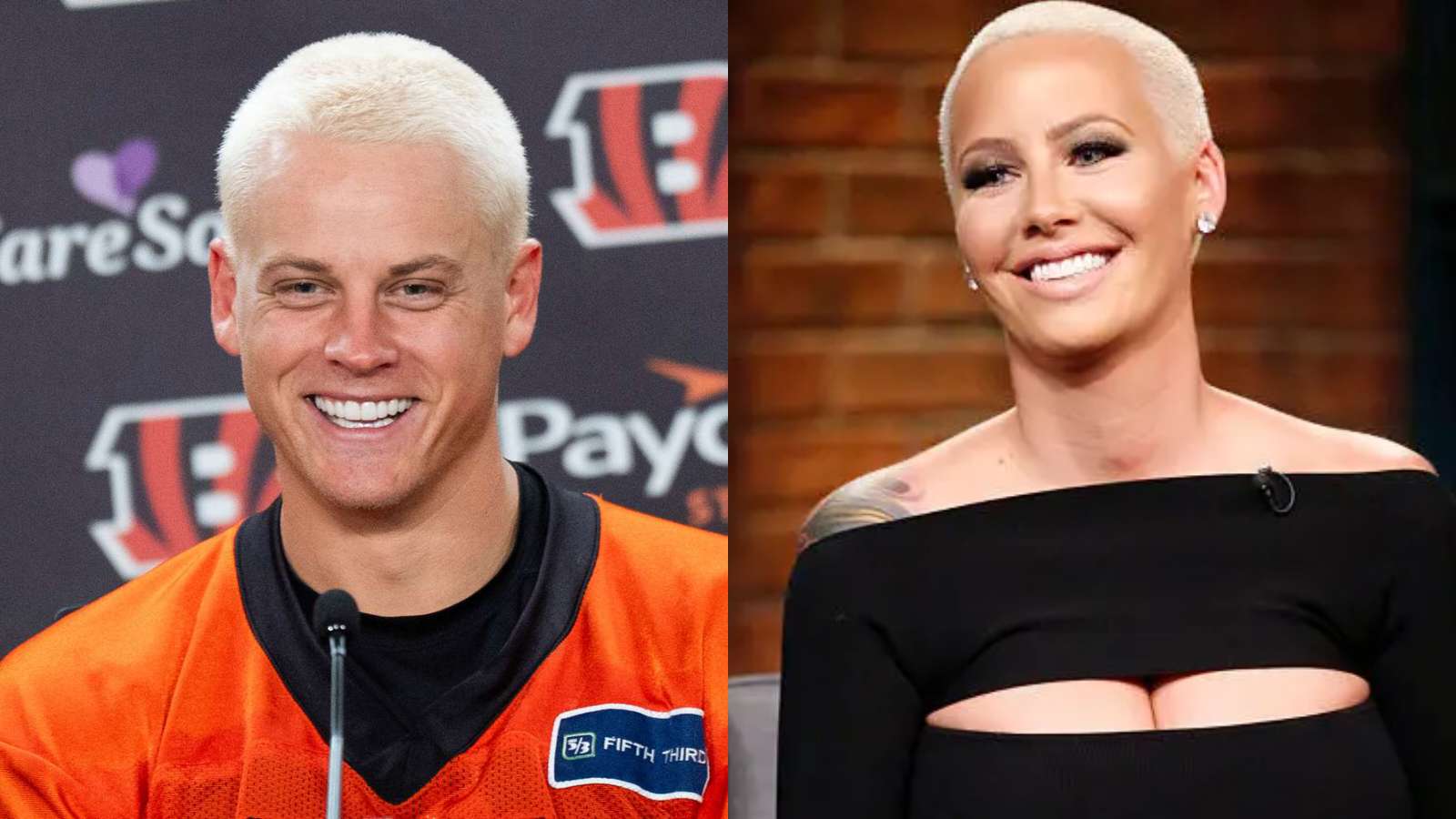 ESPN employee claims Joe Burrow ‘turned himself into’ Amber Rose with recent hairstyle