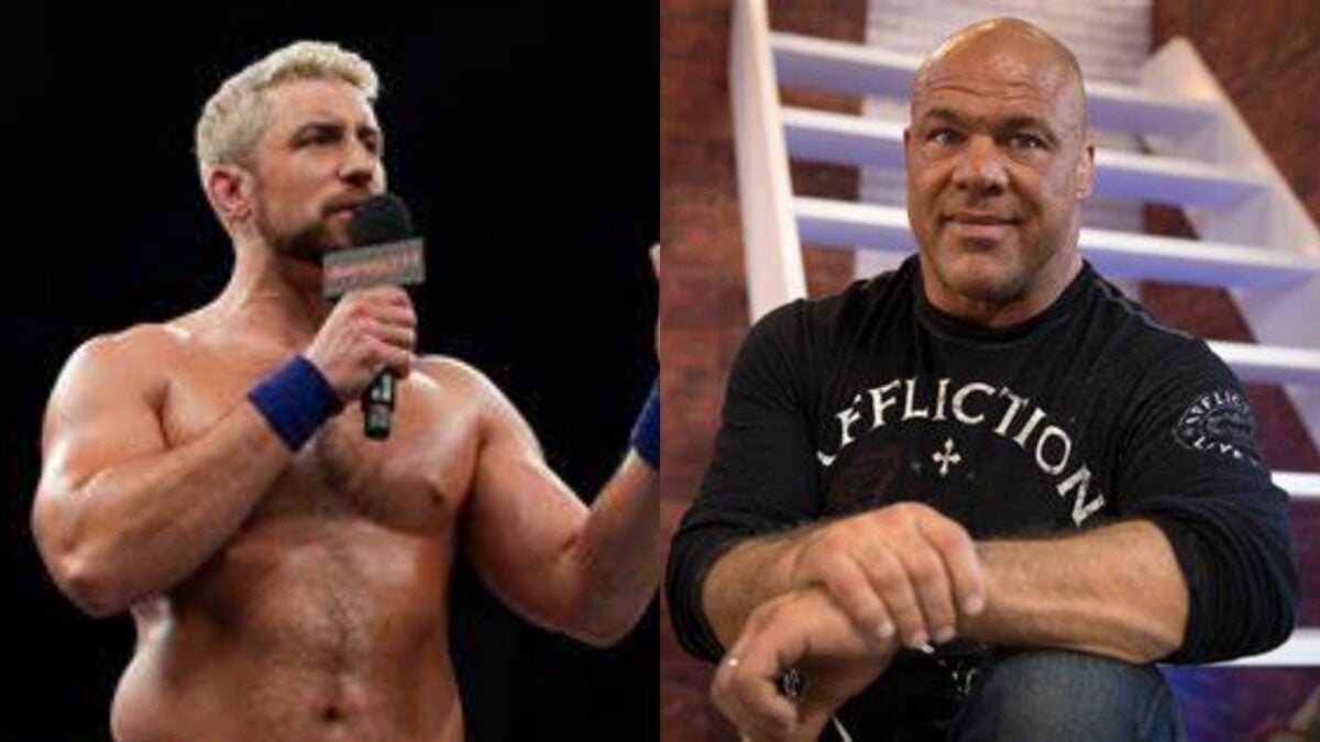 Joe Hendry and Kurt Angle