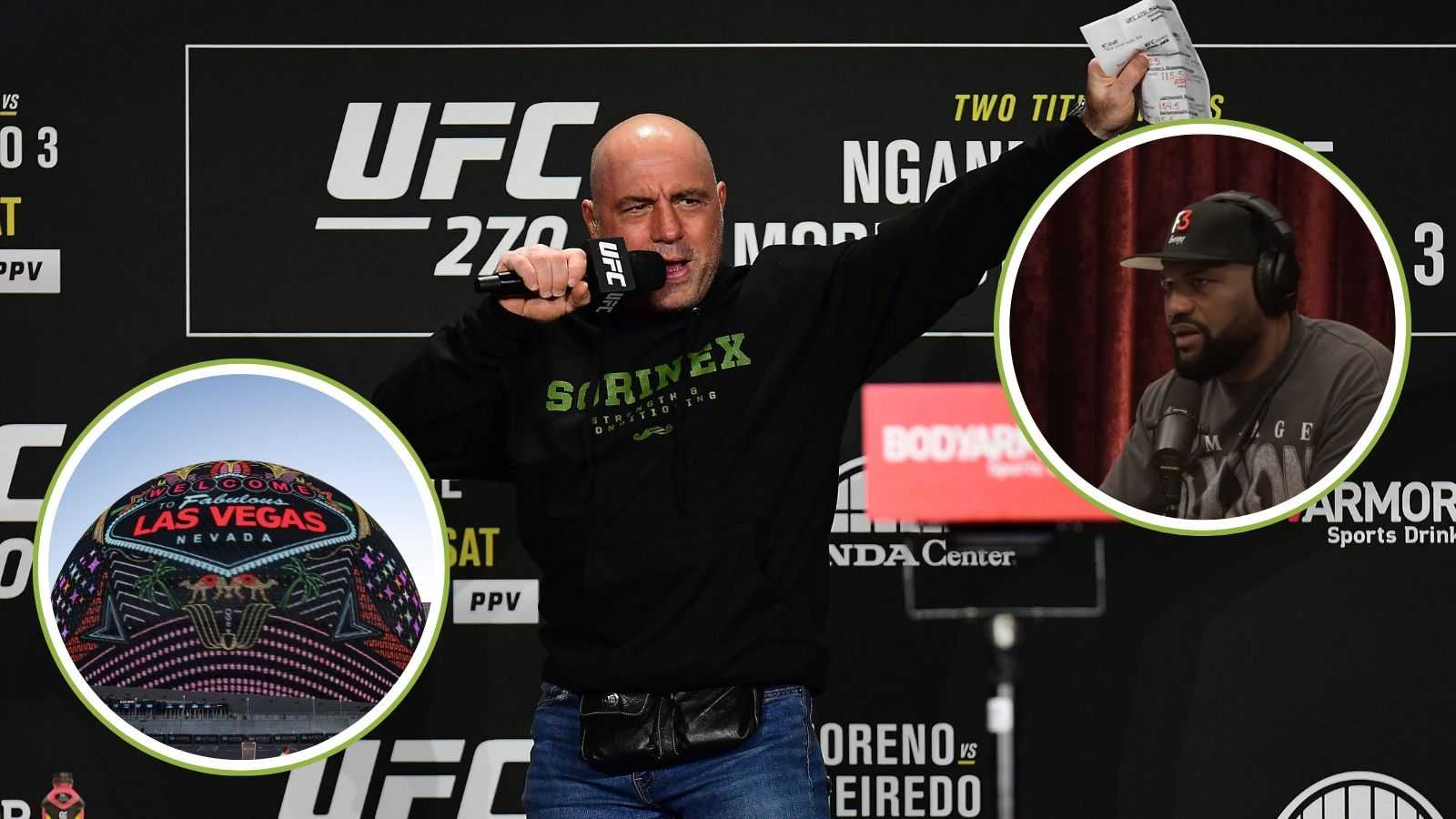 Appalled by UFC’s decision, Joe Rogan vows to get $2.3 billion Sphere event tickets to legend Rampage Jackson