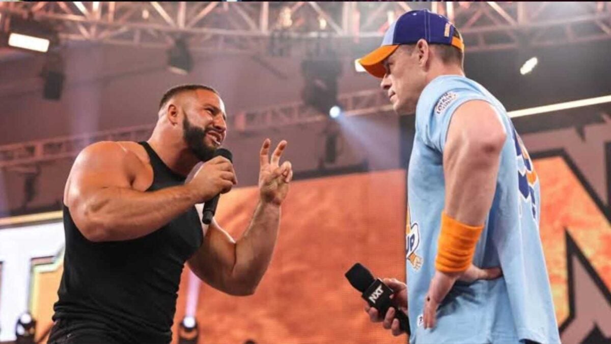 Bron Breakker and John Cena