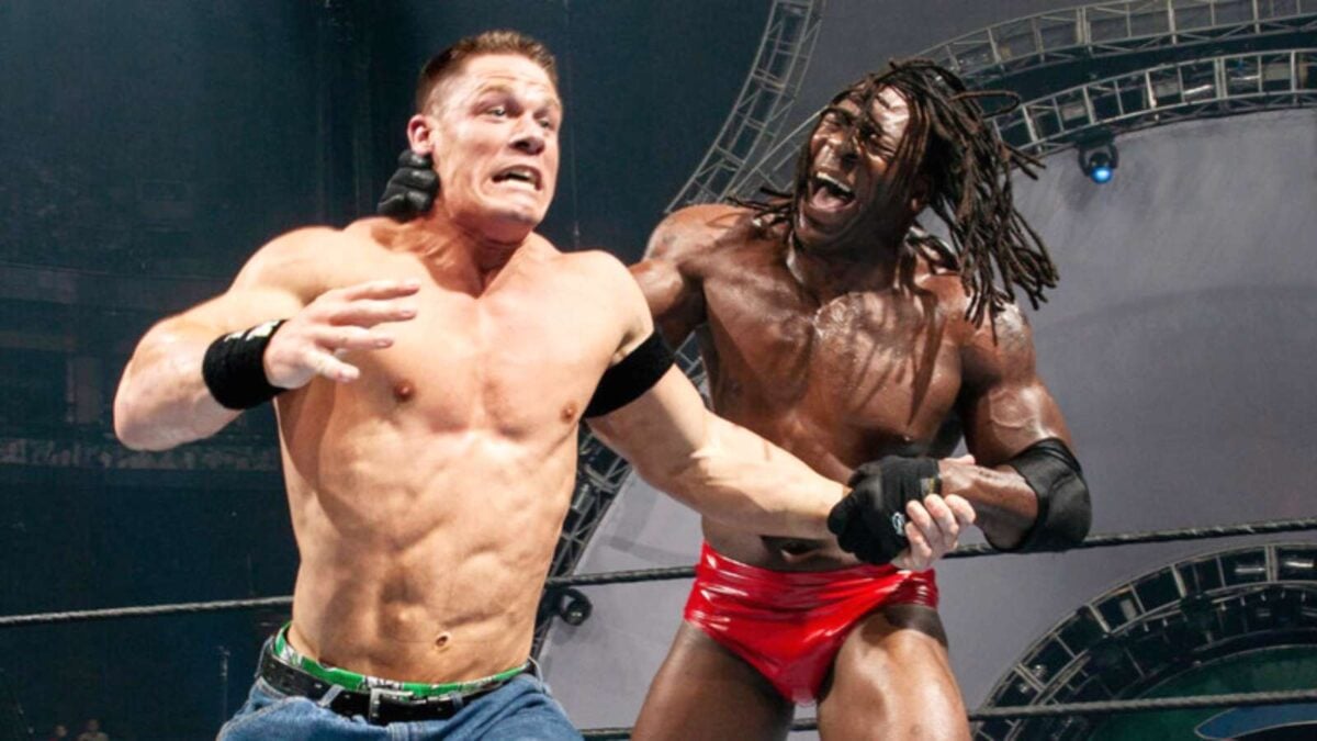 John Cena and Booker T