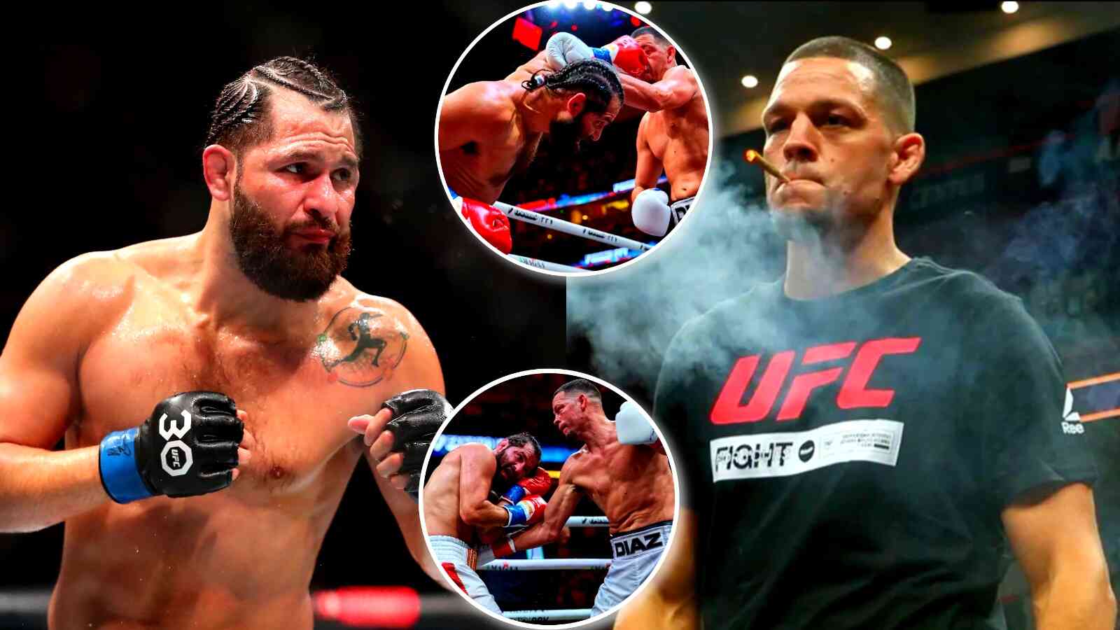 Nate Diaz and Jorge Masvidal throw record stunning 1394 total punches in boxing match