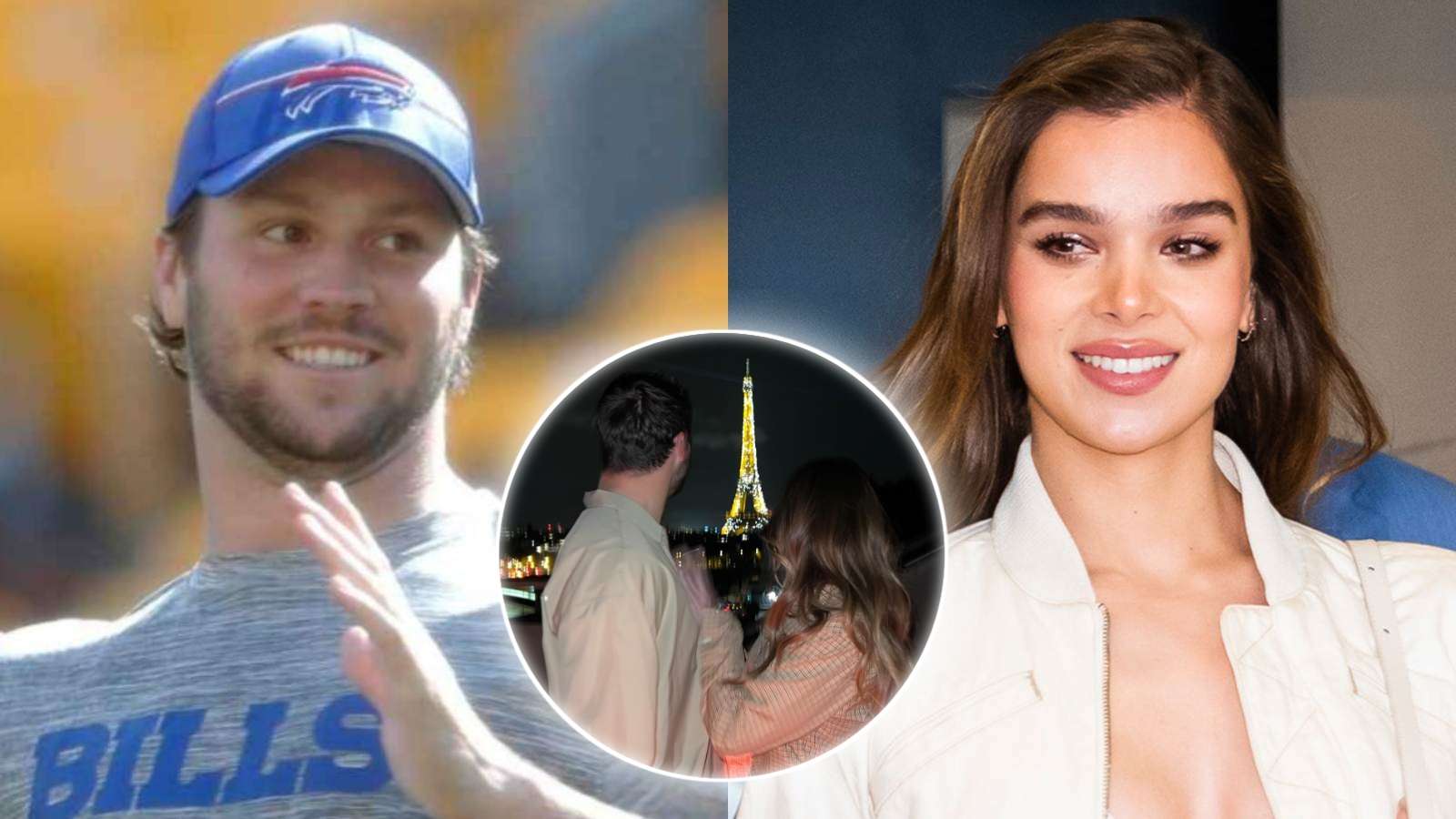 Josh Allen, Hailee Steinfeld make their relationship official with romantic Paris post