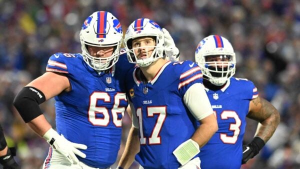 Josh Allen throwing 3 consecutive interceptions during practice doesn't sit well with fans on social media