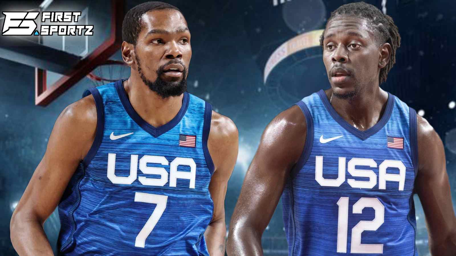 Jrue Holiday APPALLED by reporter questioning Kevin Durant’s position in starting for Team USA