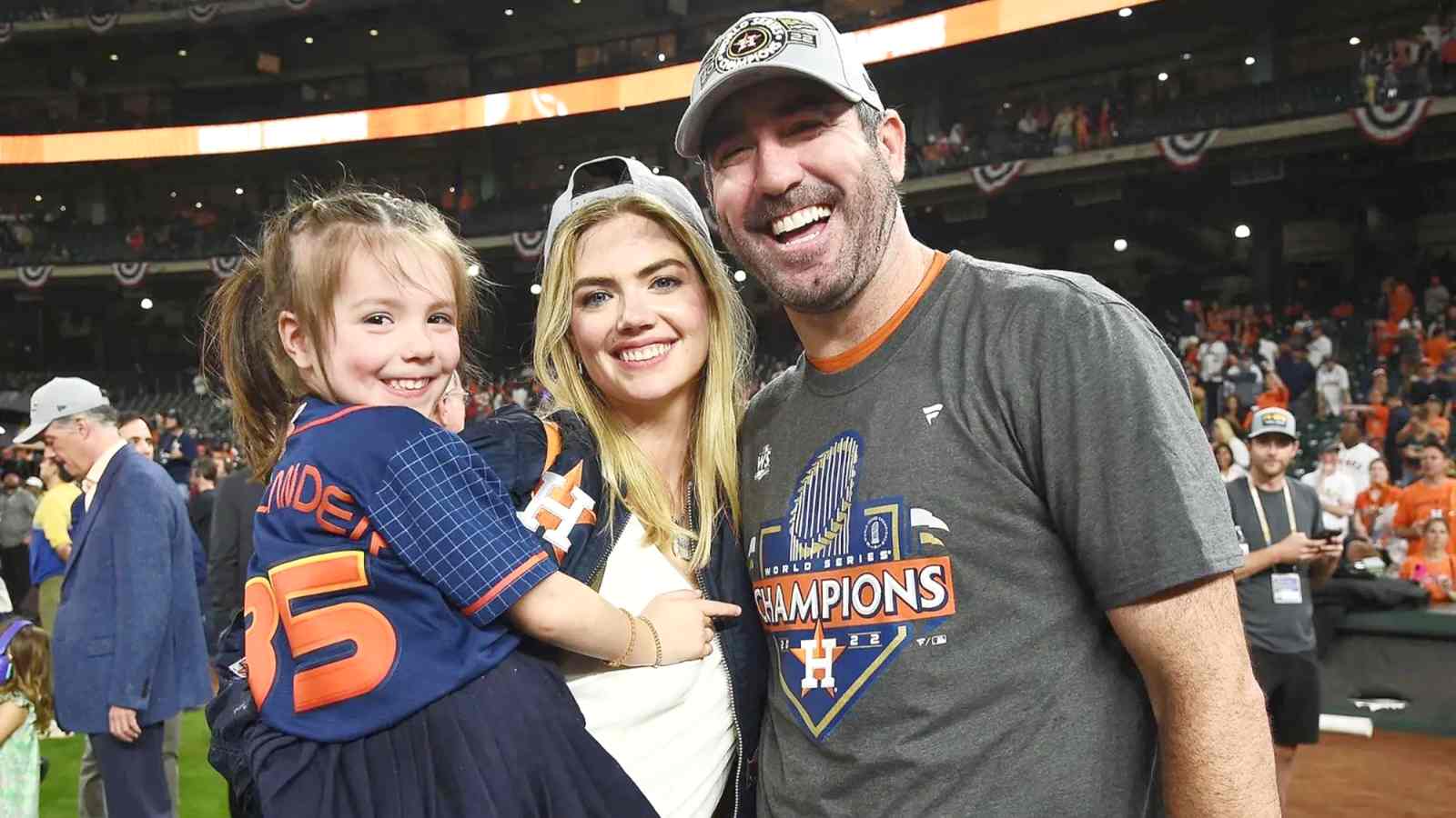 Kate Upton and Justin Verlander’s ‘jobs’ leave five-year-old daughter confused