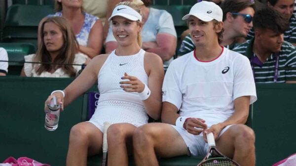 Katie Boulter and Alex de Minaur