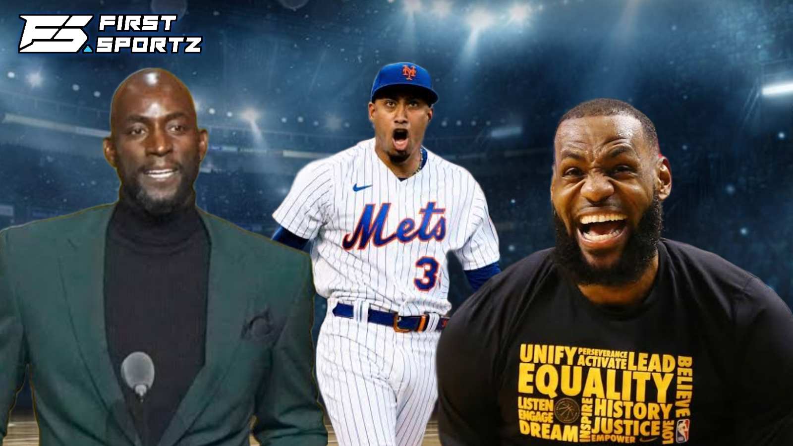 LeBron James in splits as Kevin Garnett goes BANANAS over Mets star Edwin Diaz’s iconic walkout