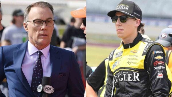 Kevin Harvick and Carson Hocevar