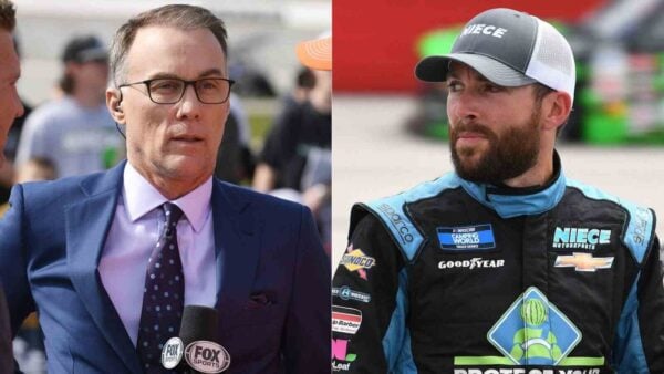 Kevin Harvick and Ross Chastain