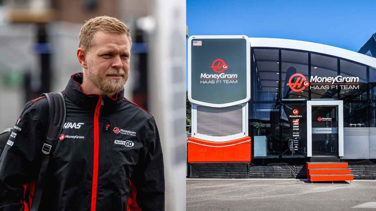 Kevin Magnussen and Haas F1