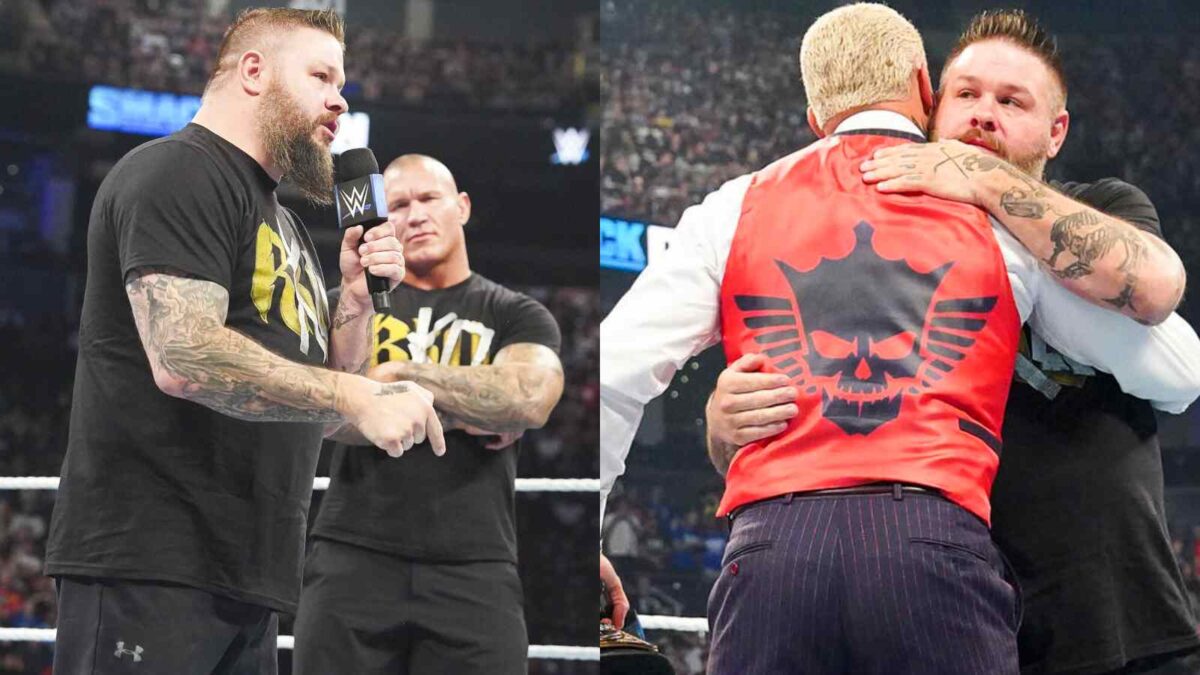 Kevin Owens, Cody Rhodes, and Randy Orton