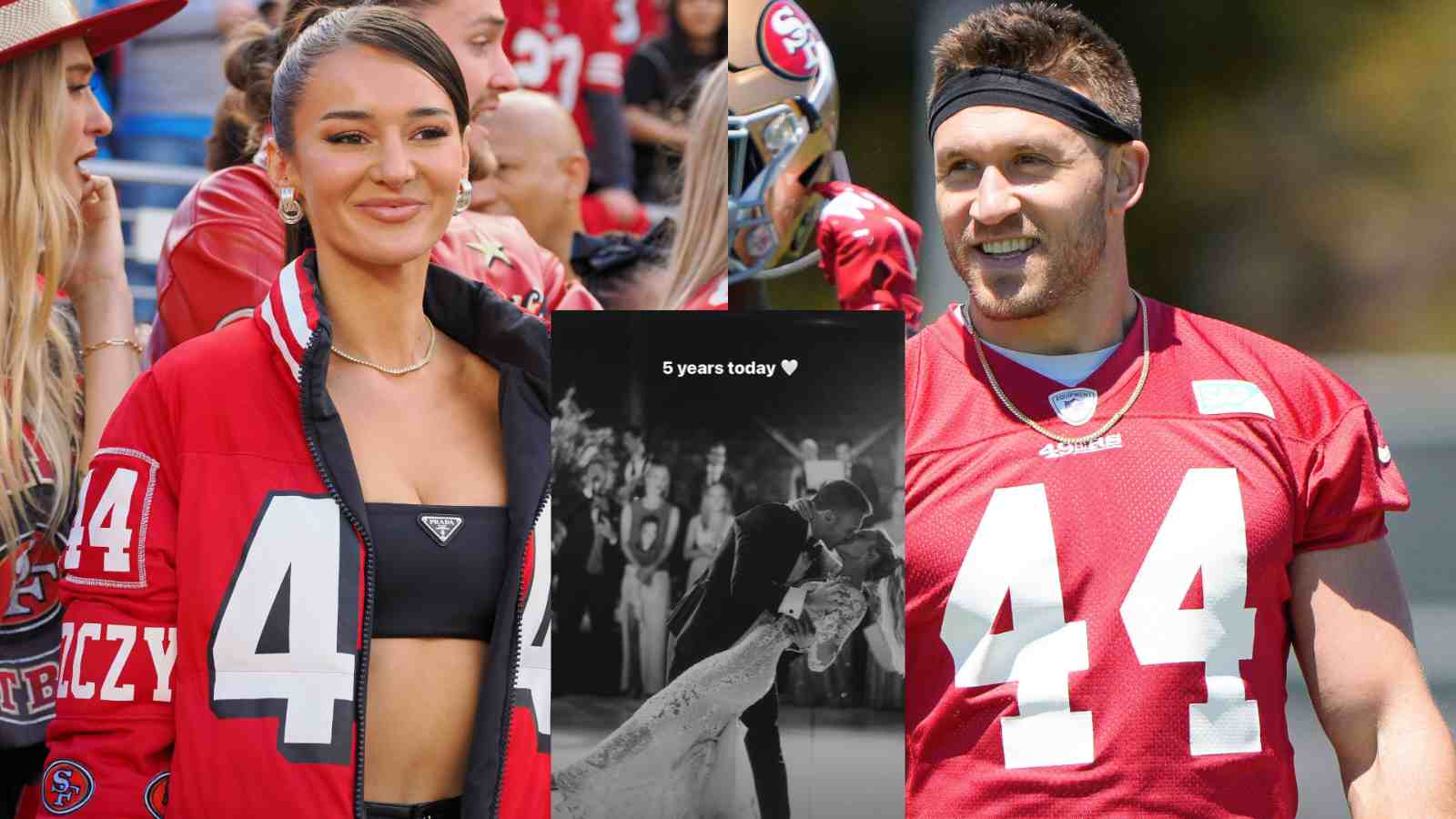 Photos: Kristin Juszczyk shares PDA snaps with husband Kyle on their 5th marriage anniversary