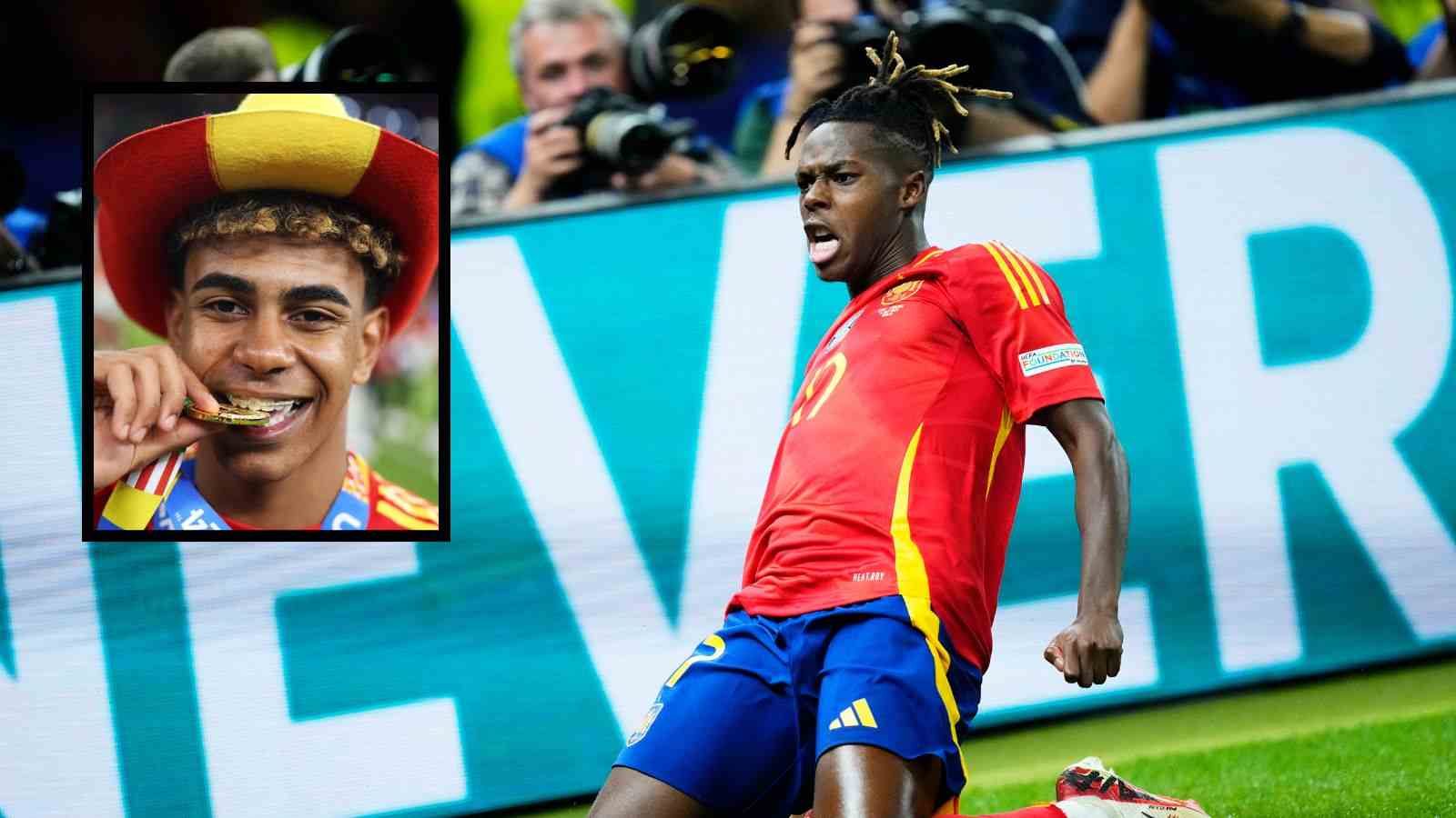 “They’ll cook La Liga next season” – Nico Williams and Lamine Yamal leading Spain to a Euros victory over England has fans lauding them on social media