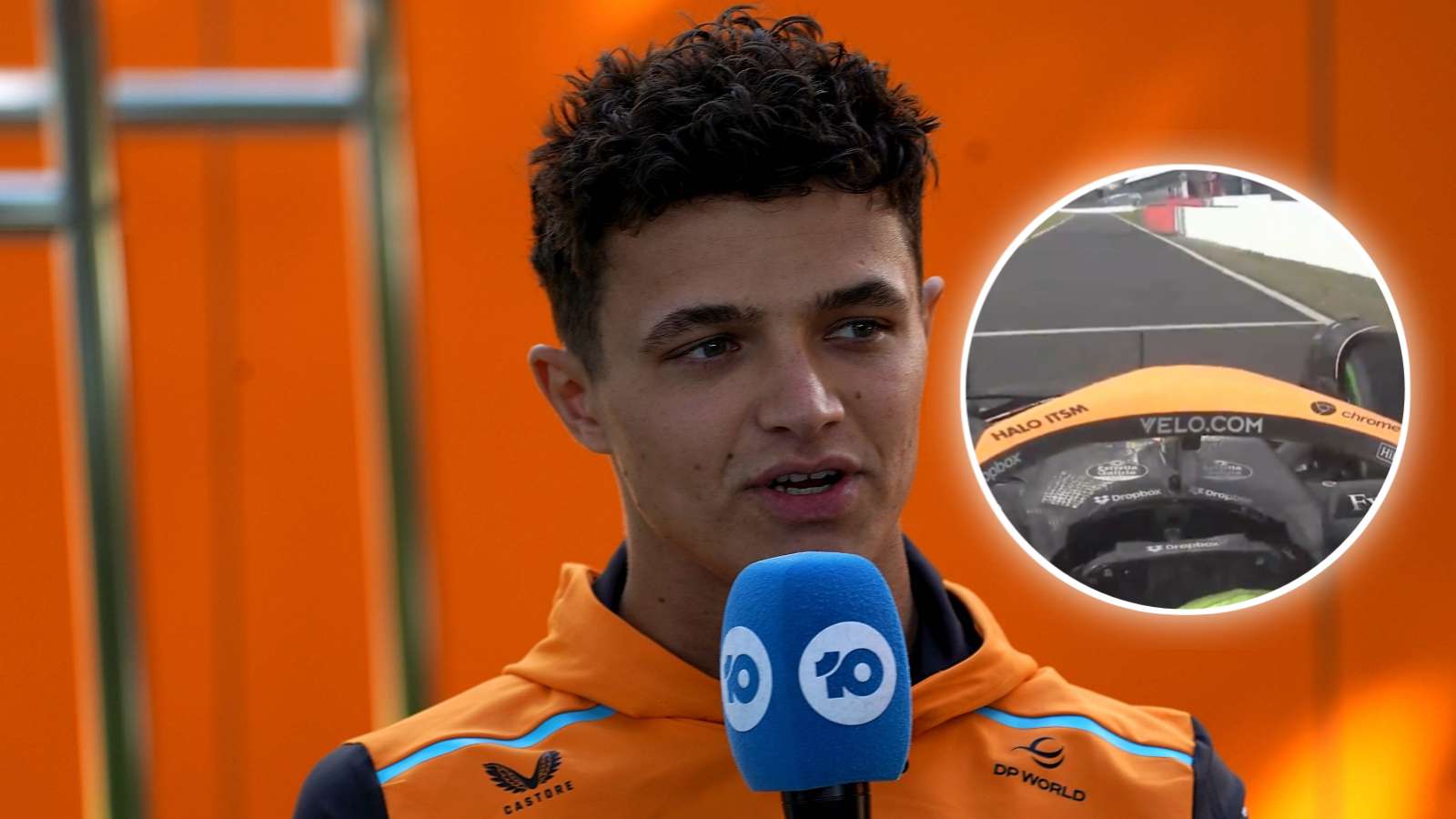 WATCH: Lando Norris’ radio message which ruined his chances of victory at British GP