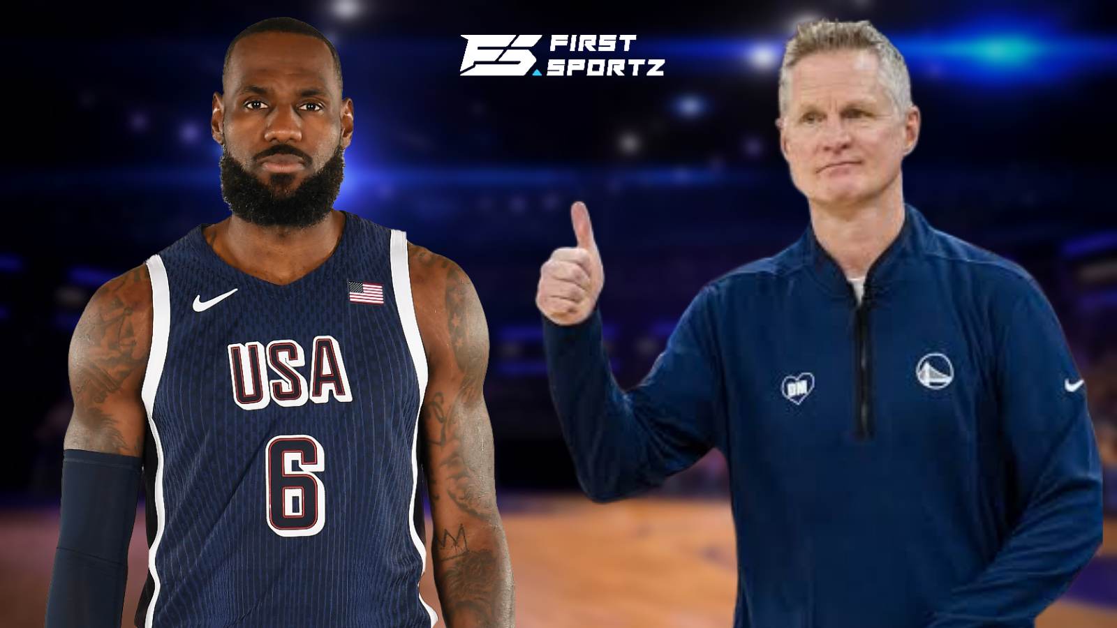 Steve Kerr ‘blown away’ by LeBron James’ leadership and focus with Team USA