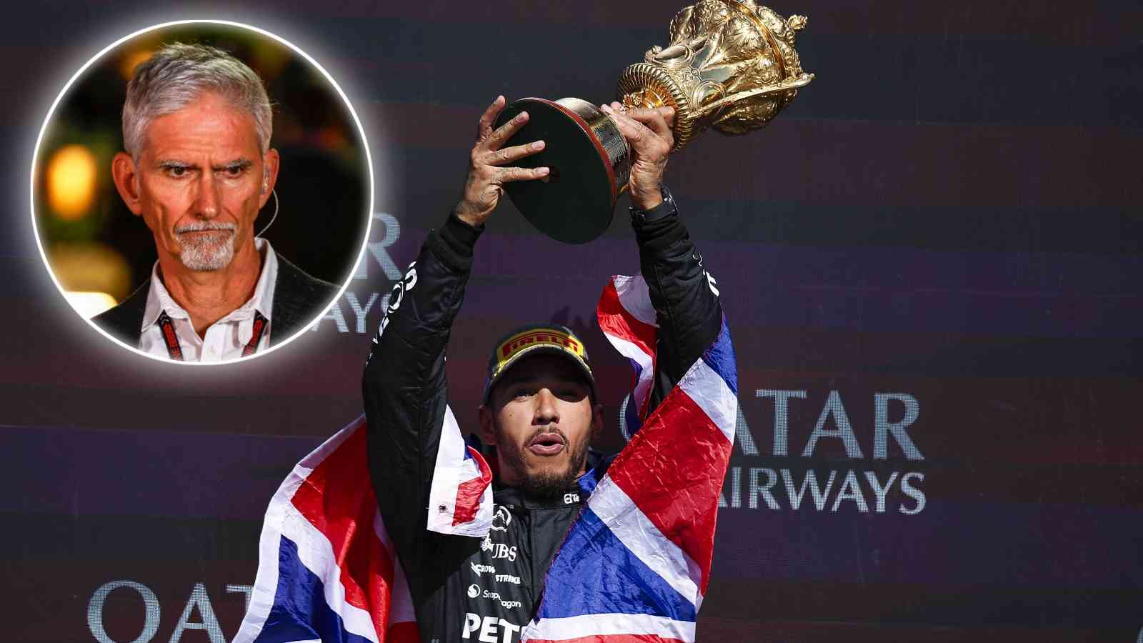 “Blood, sweat and tears!!” Damon Hill bows down in front of the ‘GOAT’ Lewis Hamilton after the Brit’s first win since 2021