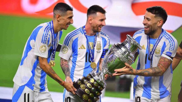 Lionel Messi Copa America win