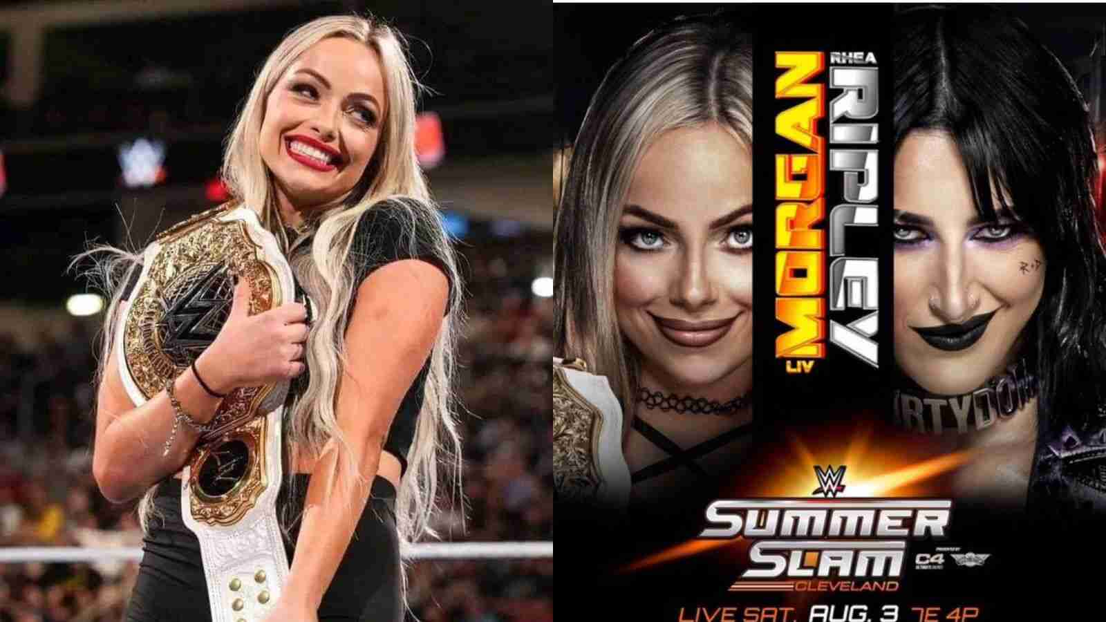 “Liv is finally on top,” Liv Morgan sends a bold message to Rhea Ripley ahead of their much-anticipated SummerSlam match