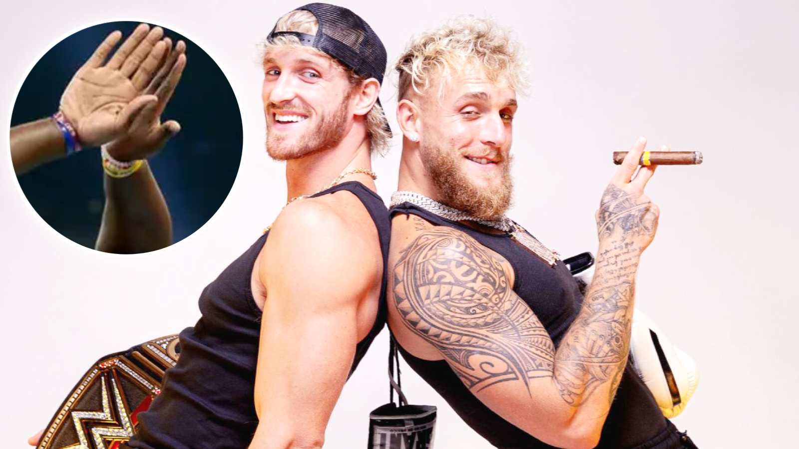 47-year-old WWE star who last wrestled almost 4 years ago gets spotted with Logan Paul backstage at Jake Paul’s fight