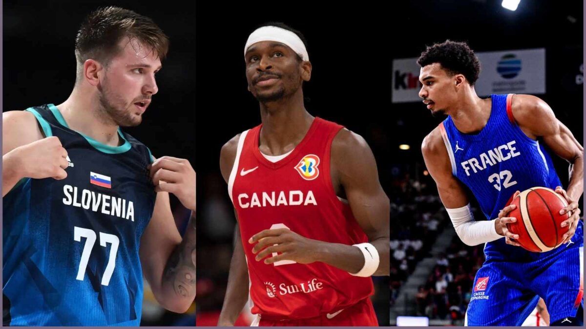 Luka Doncic, Shai Gilgeous-Alexander and Victor Wembanyama are set to dominate international basketball